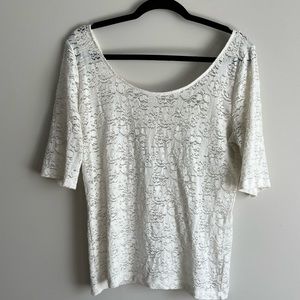 Anthropologie |Pure + Good Lace Top
